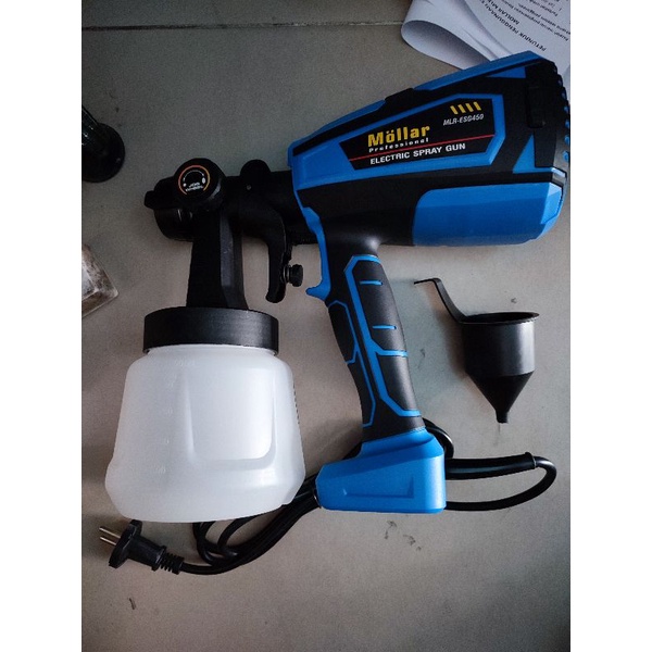 mollar ESG450 electric spray gun 450w alat semprot cat listrik ESG 450