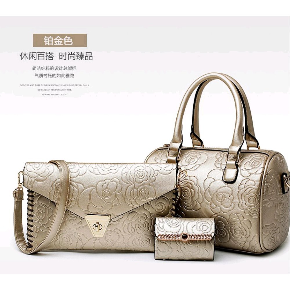 Tas 3in1 Wanita Import Fashion Korea BA955