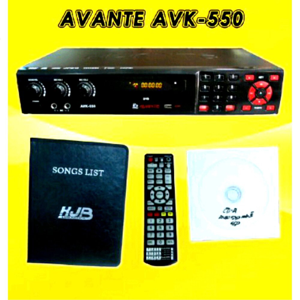 Murah  Dvd Karaoke Avante Avk 550