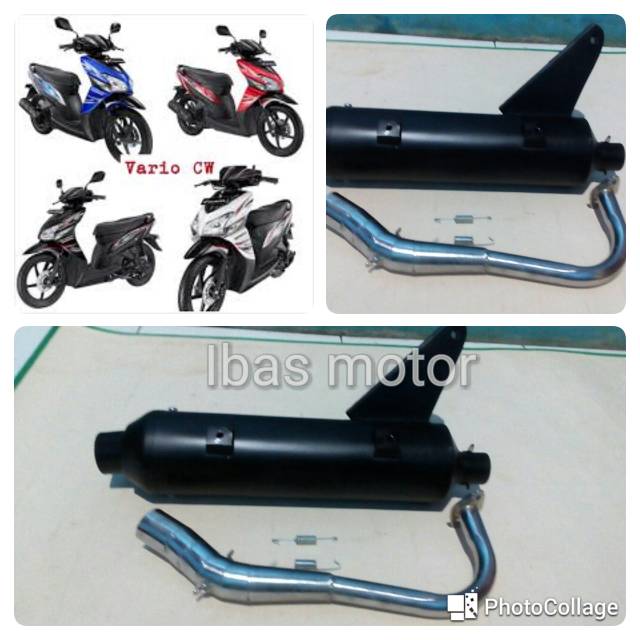 Knalpot Tsukigi Honda vario 110 karbu