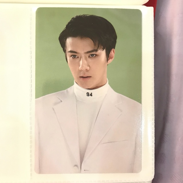 Sehun Papertoy 5th anniversary Photocard (exo)