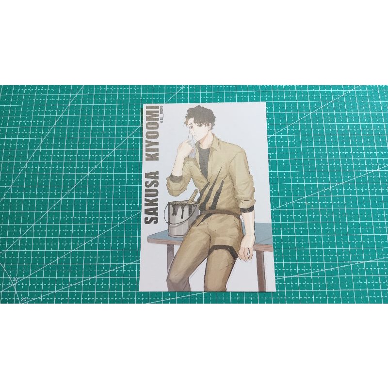 BOOKED Sakusa Kiyoomi Photocard by Rimumu