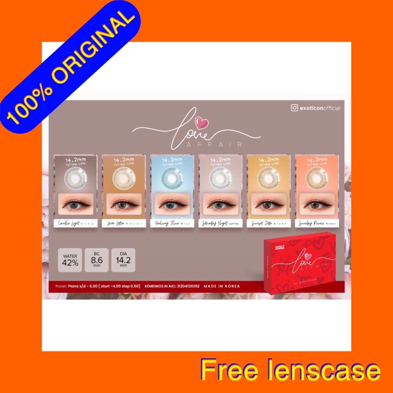 Softlens X2 love affair by exoticon