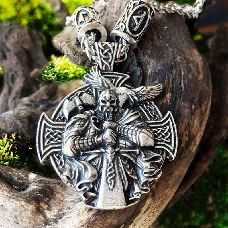 Kalung viking thor odin obral