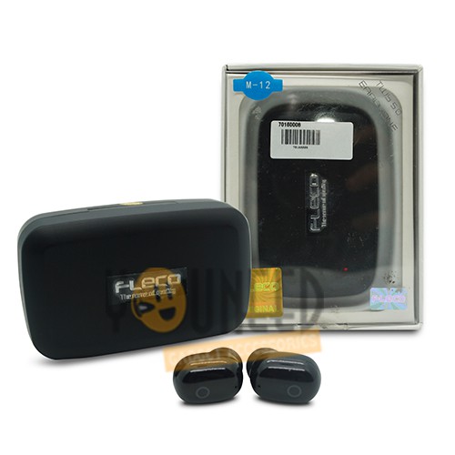 FLECO M-12 Earphone Bluetooth ORIGINAL Headset Airdots