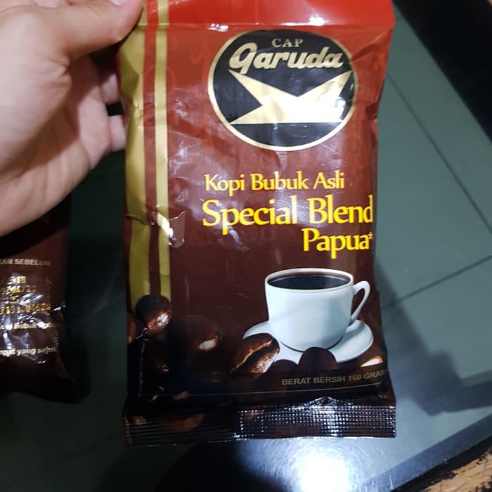 

kopi bubuk asli spesial blend papua cap garuda 160 gram