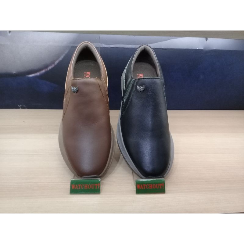 WATCHOUT WV30064 SEPATU FULL KULIT ORIGINAL