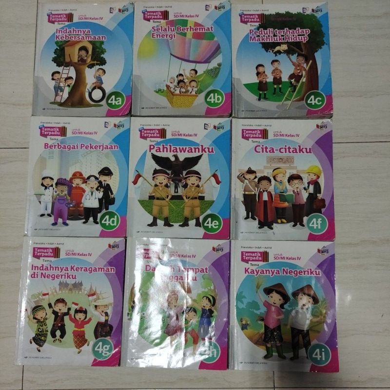 tematik kelas 4 SD Erlangga
