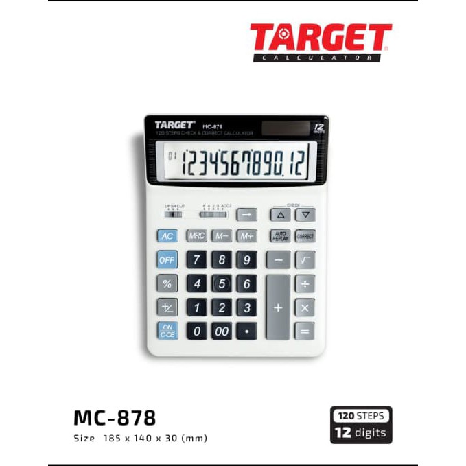 

KALKULATOR TARGET MC878