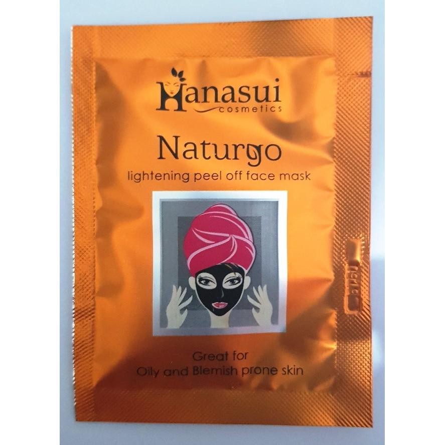 Hanasui Naturgo Peel Off Mask Sachet Masker Komedo Kemasan 1 pc Saset