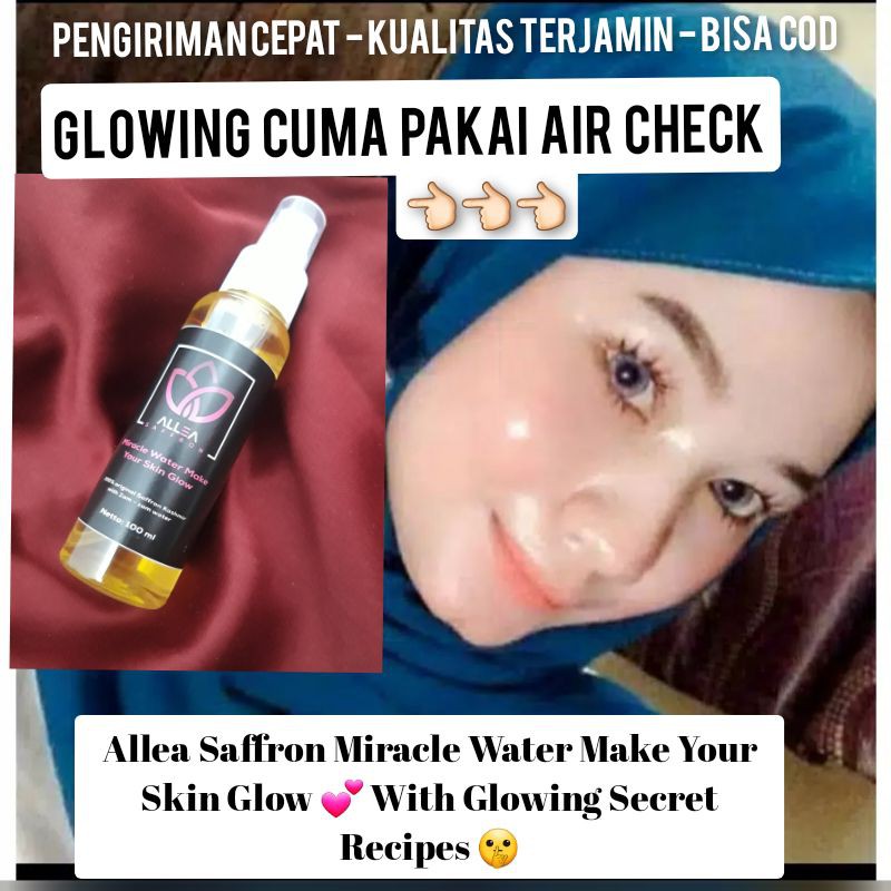 Dijamin Sangat Ampuh 5IN1facemist Safron Allea Saffron Kala Spray Beauty Water air zamzam chava