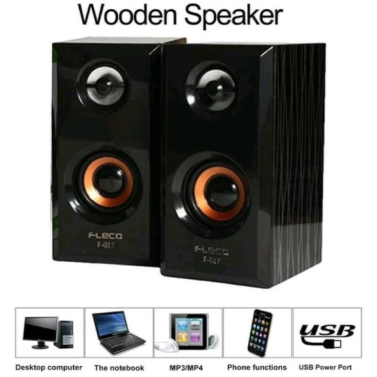 SPEAKER FLECO F-017 Speaker mini Komputer - Speaker Fleco F 17