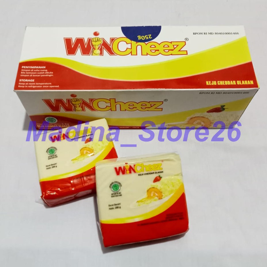 

DISKON !!! Keju WIN Cheez Berat Bersih 250 gram