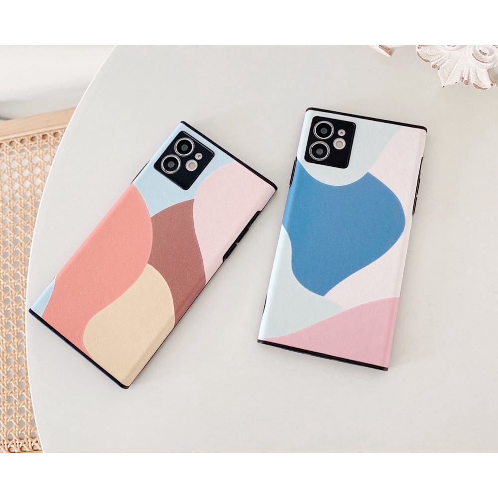 Right Angle Design Casing IPhone 7 8 Plus X Xs Xr  XsMax 11 11Pro 11promax 12 12Pro 12ProMax Silicone Phone Case Pssk