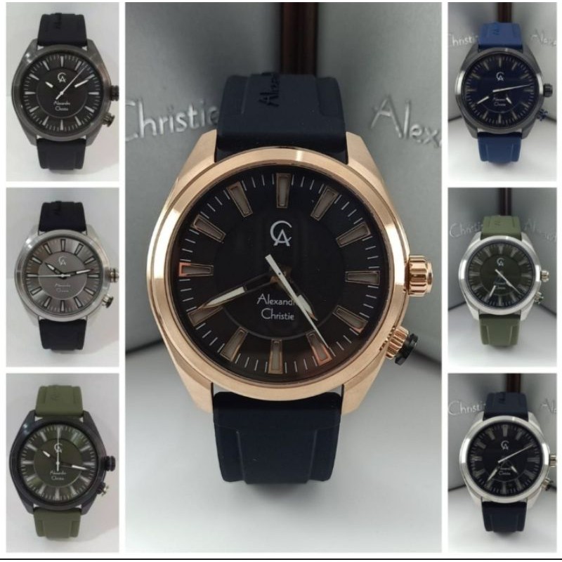 jam tangan pria original alexandre christie ac 8630 /ac8630 /8630