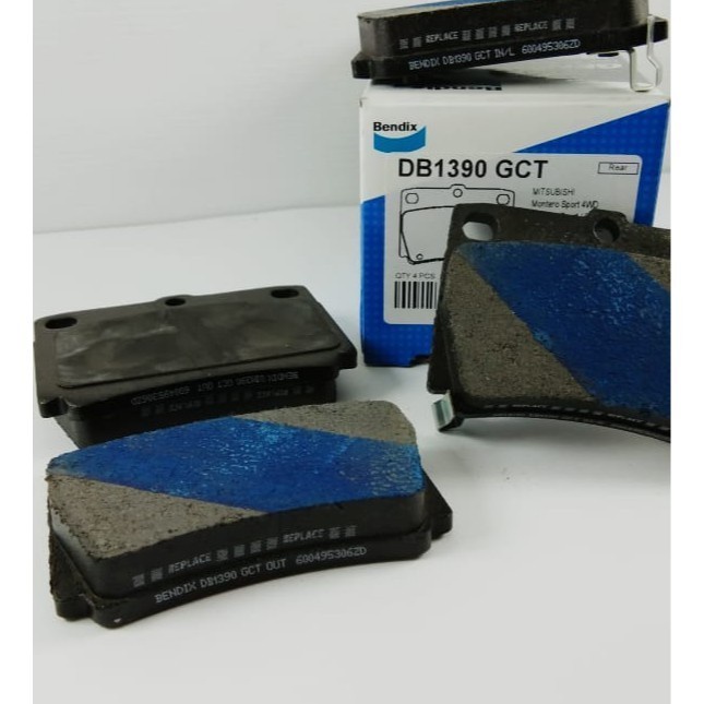 Kampas Rem Belakang New Pajero Sport BENDIX Brake Pad DB 1390 GCT