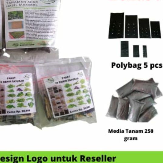 ❀ Promo Paket Murah 30.000 15 jenis bibit sayuran isi lebih banyak ☉