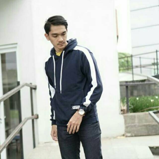 Jaket hoodie steigen pink