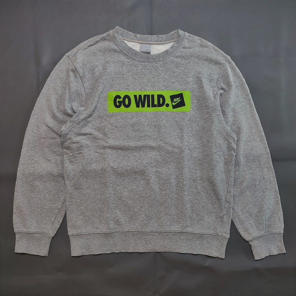 Nike 'Go Wild' Sweater Crewneck - Abu, L