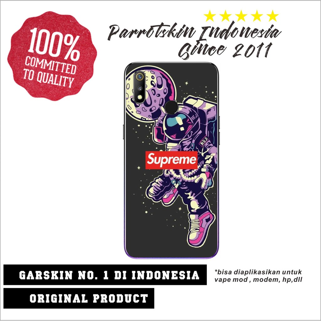 Garskin skin Protector Vivo S1 anti gores back case Astronout Supreme