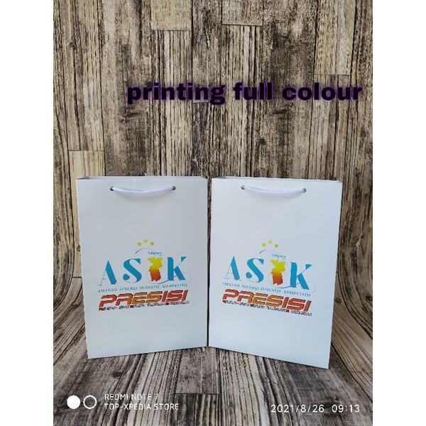 

Paperbag Custom Printing Full Colour uk Medium