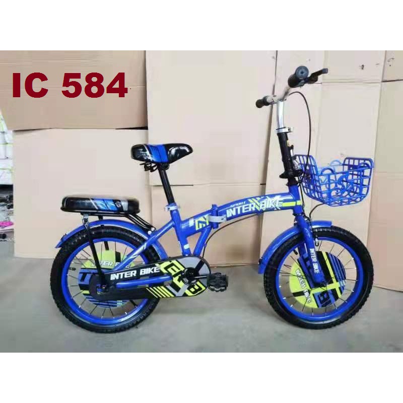 Sepeda Lipat Anak Interbike IC 584 Ukuran 16 &amp; 18