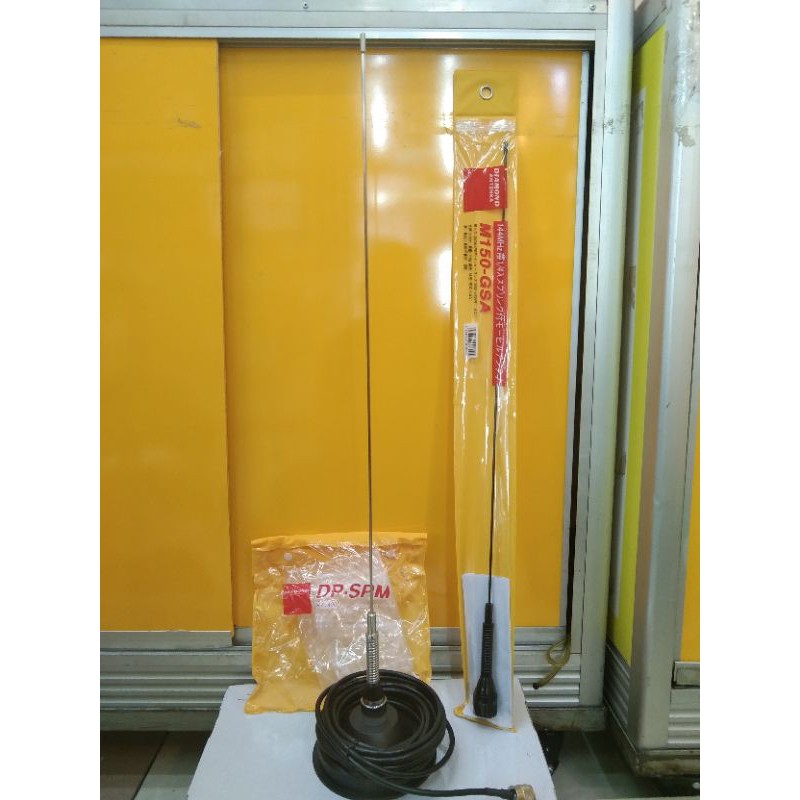 paket Antena radio mobil vhf bracket mahnit dan antena m150