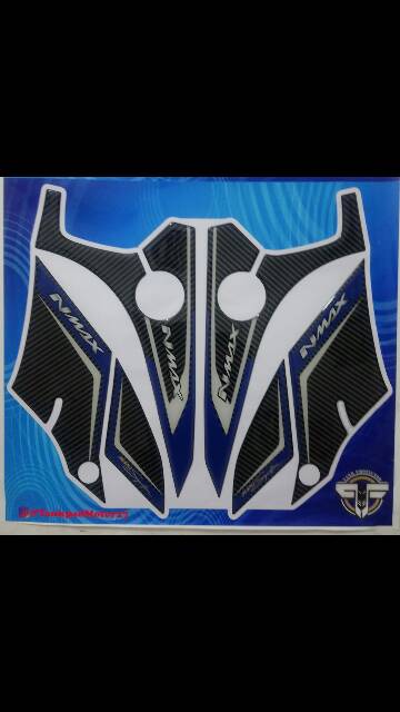 Stiker Sticker Timbul Resin Body Samping Yamaha Nmax 155 2020