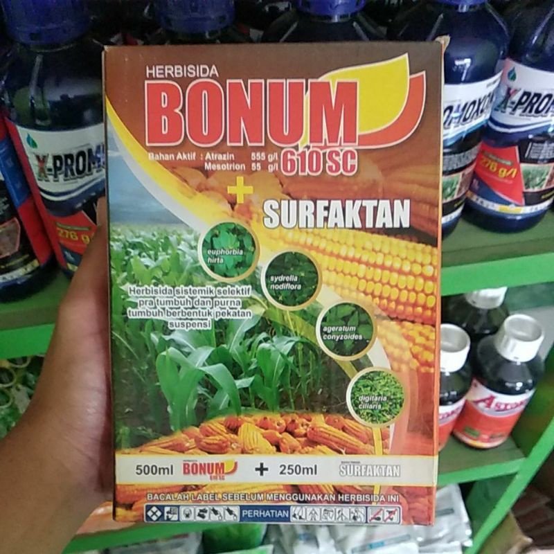 Bonum 610 Sc Herbisida Slektif Jagung Kemasan 500 ml