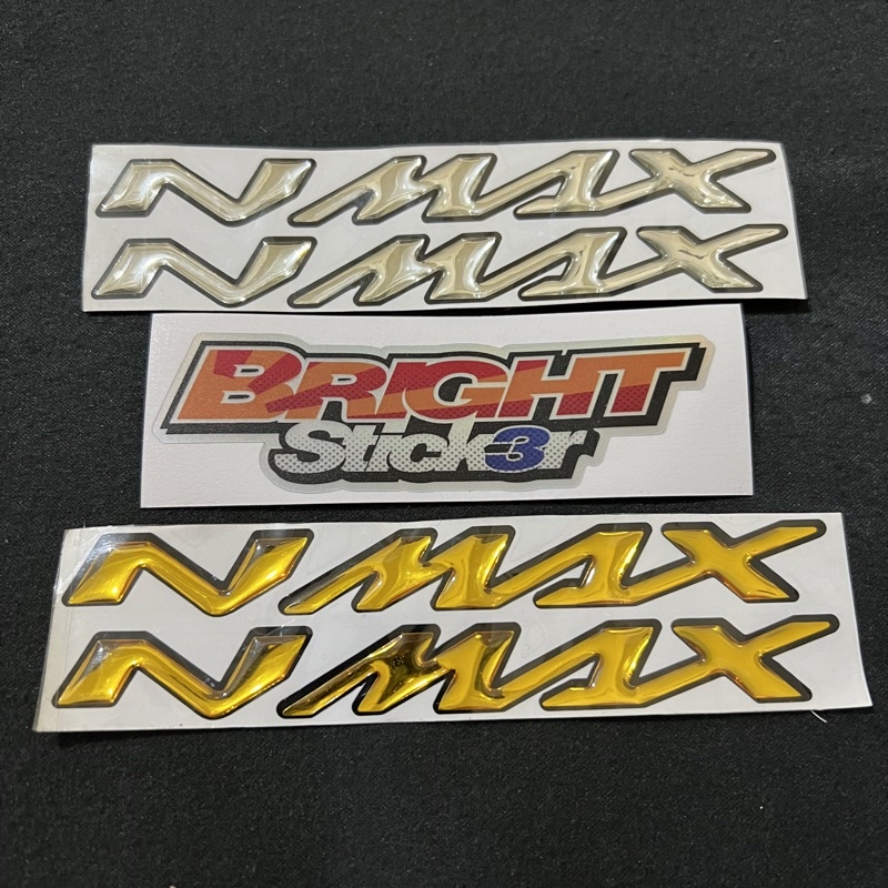 STICKER STIKER EMBLEM NMAX TIMBUL