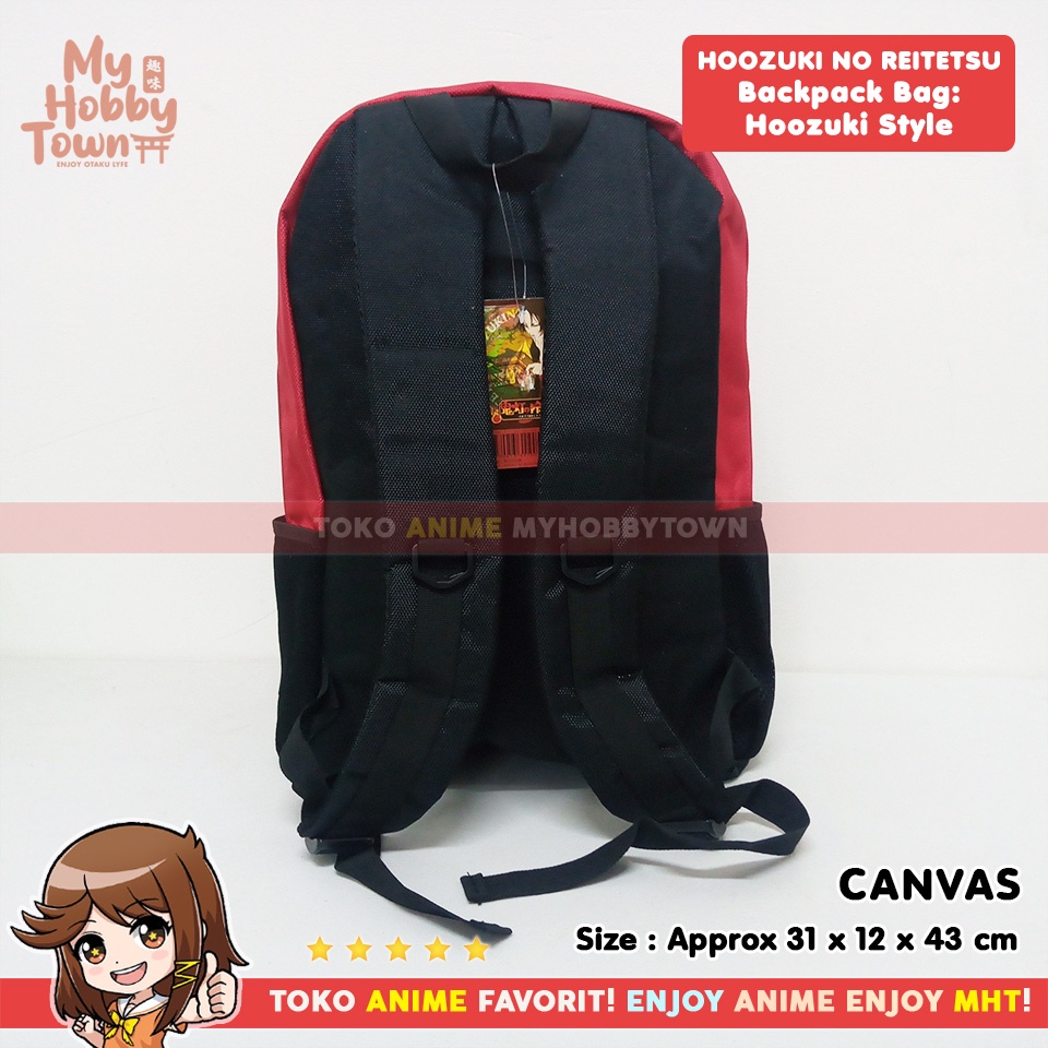 Tas Backpack Ransel Anime Hoozuki no Reitetsu : Hoozuki Style