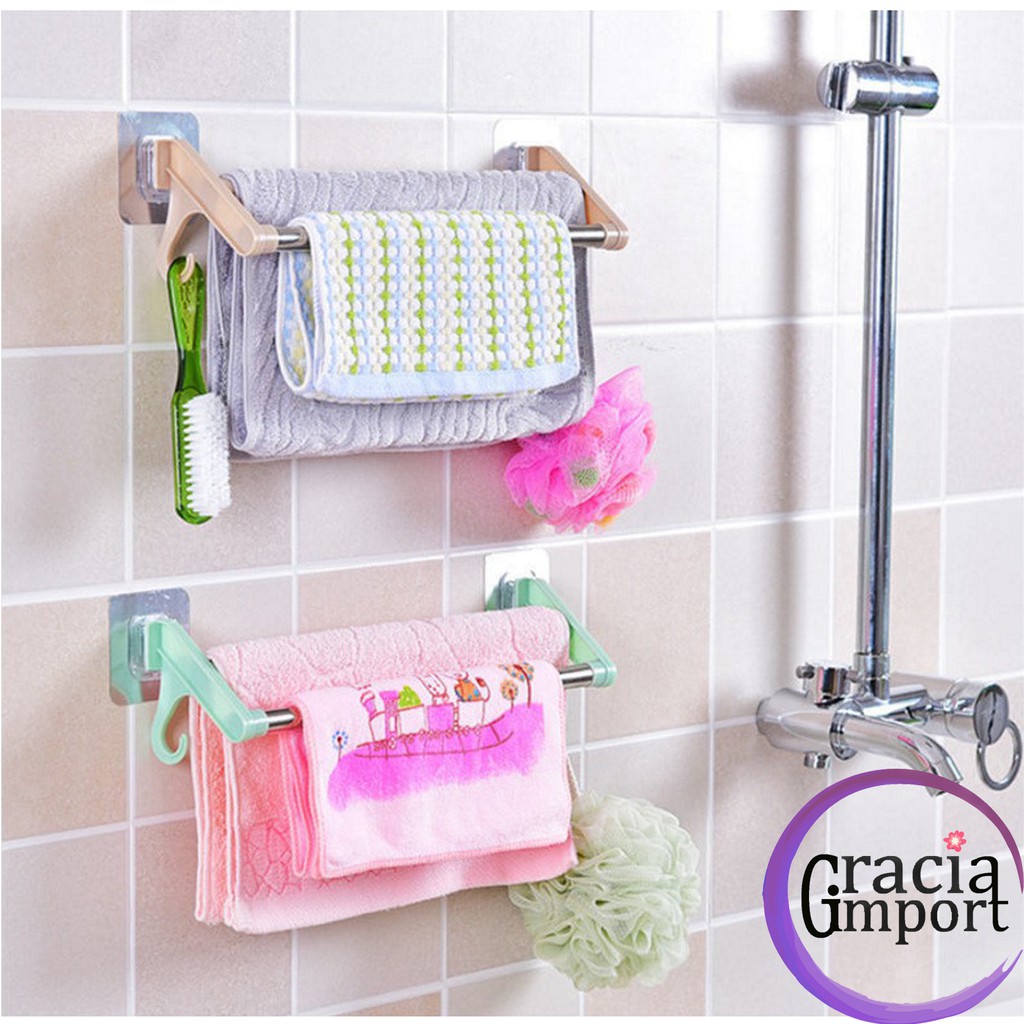 Gracia GANTUNGAN HANDUK STAINLESS KAMAR MANDI Gracia GANTUNGAN HANDUK STAINLESS KAMAR MANDI