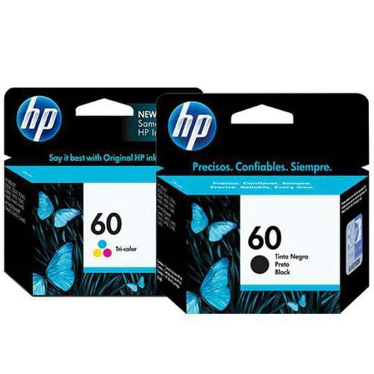 TINTA / CATRIDGE HP 60 BLACK ORIGINAL 100%