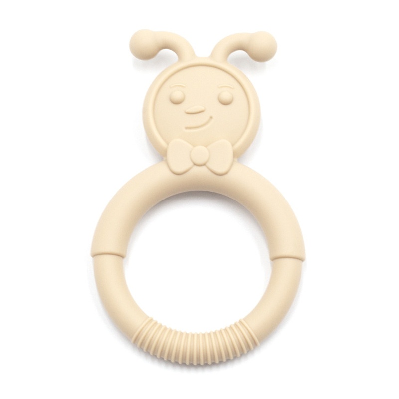 Mary Mainan Teether Silikon Motif Kartun Untuk Bayi 0-6 Bulan / 6-12 Bulan