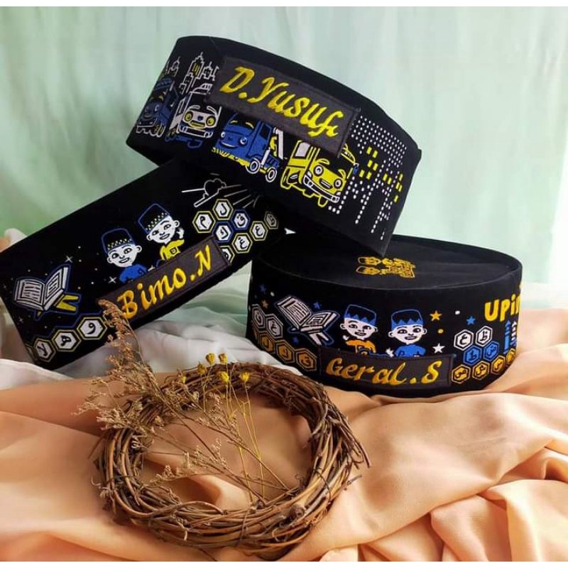 PECI KARAKTET NAMA ANAK (TAYO. DORAEMON, UPIN IPIN, ROBOT)