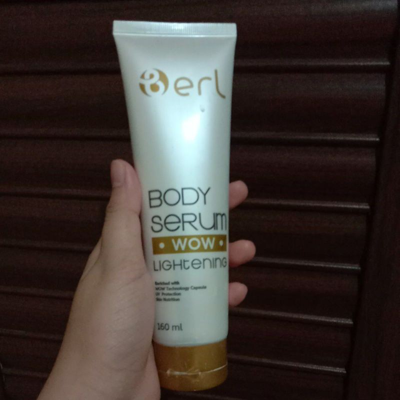 Pemutih Kulit Instan dan Permanen Berl Body Serum