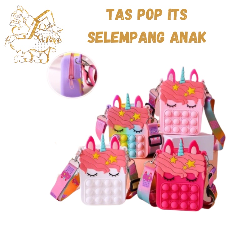 TAS POP ITS SELEMPANG ANAK SLING BAG