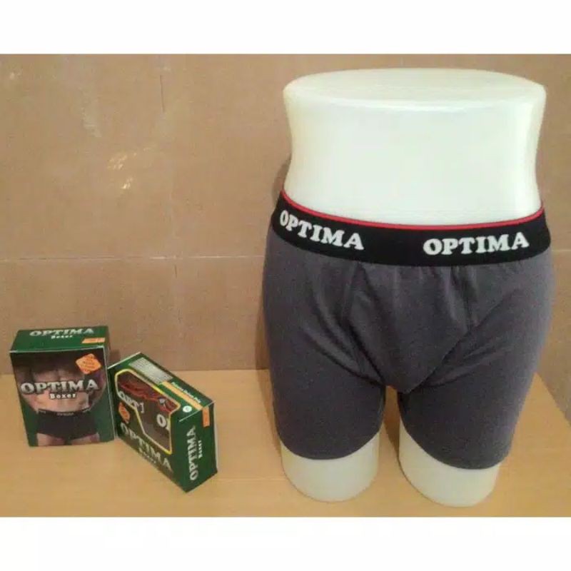 Termurah (isi 2 pcs) Celana Dalam Cowok Boxer Optima B005