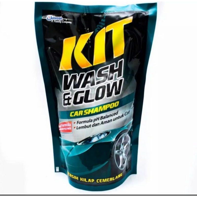 Kit wash and Glow car Shampoo 800ml