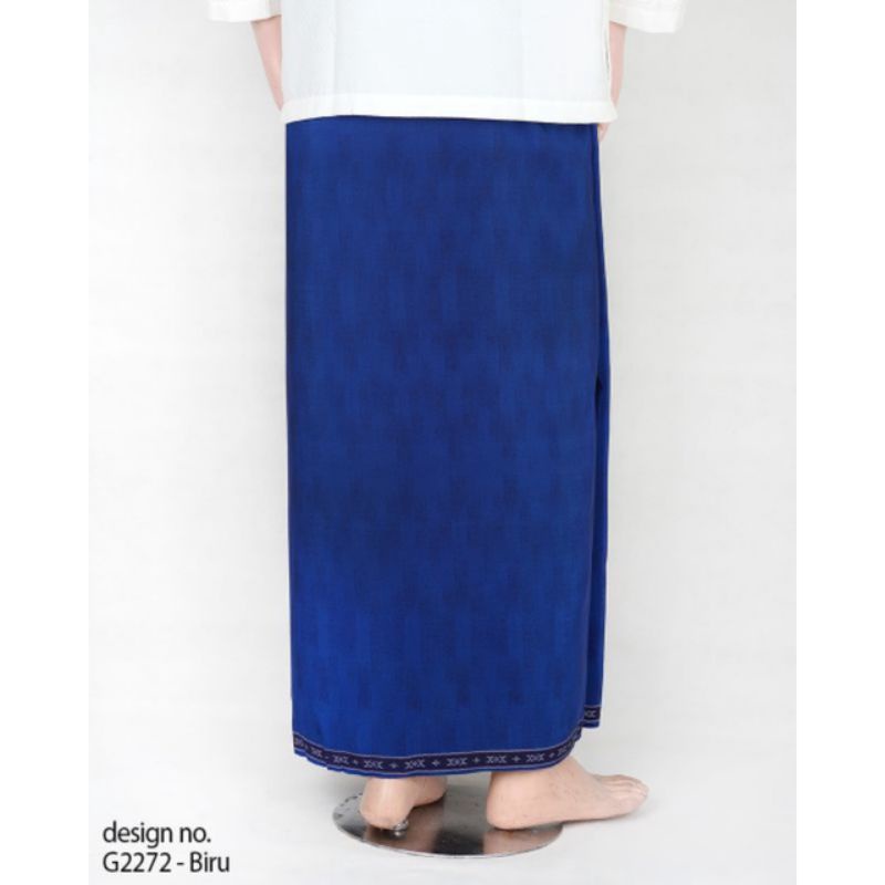 SARUNG SAMARINDA POLOS AL-BARKAH ORIGINAL BY PULAU MAS UKURAN JUMBO GOYOR SARUNG PRIA DEWASA