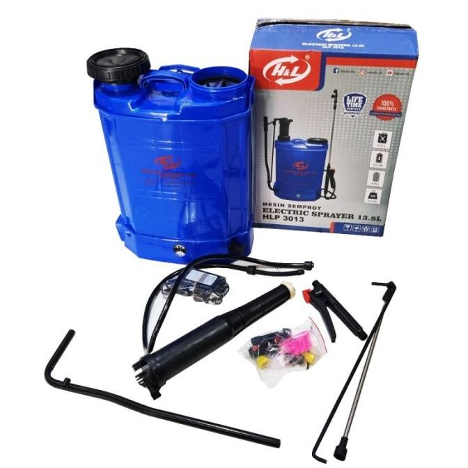 H&L Electric & Manual Sprayer 13.5 L Semprotan Hama Penyiram Tanaman