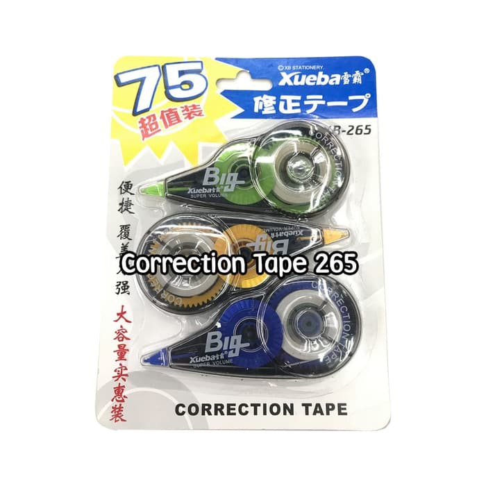 

Tipex Kenko - Refill Tipex Tombow - Correction Tape Correction Tape 265 Produk Terbaik