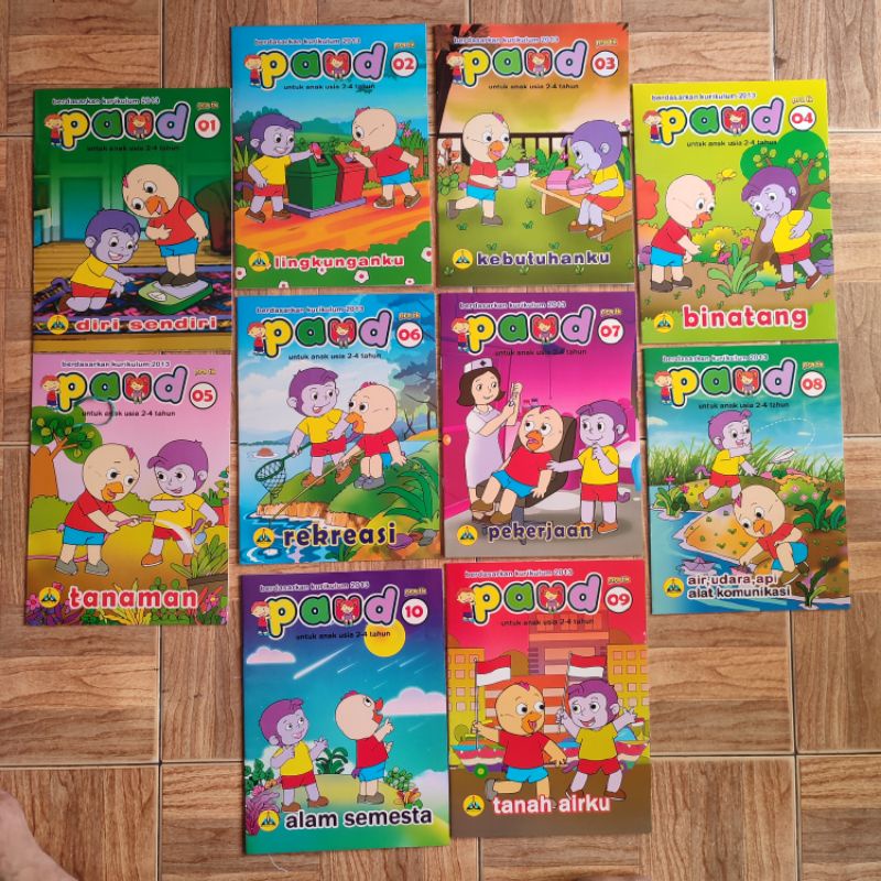 BUKU PAKET PAUD TEMATIK mitaka