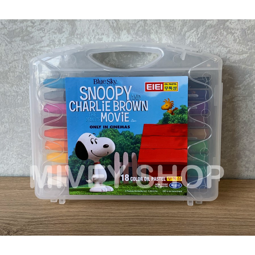 Crayon/ Oil Pastels Kenko 18 Warna