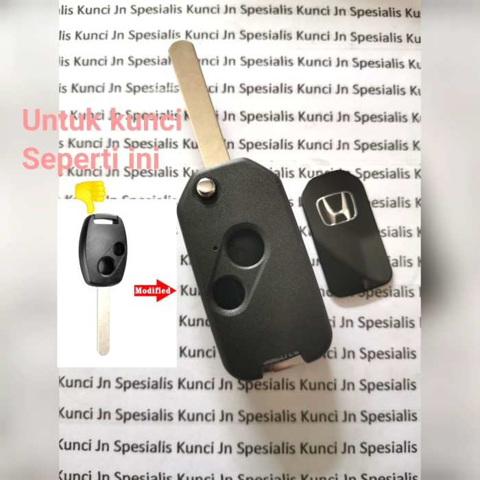 CASING KUNCI LIPAT (FILP KEY) HONDA JAZZ,BRIO, CRV,MOBILLIO,CITY,FREED