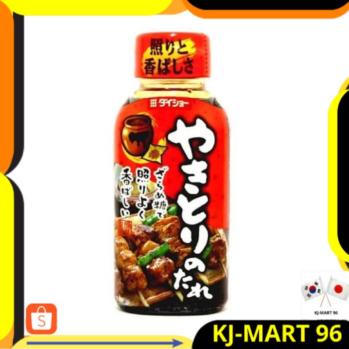 

MAKANAN JEPANG/JAPANESE FOOD/SAUS JEPANG DAISHO YAKITORI SAUCE- SAUS SATE YAKITORI 180 GR IMPORT