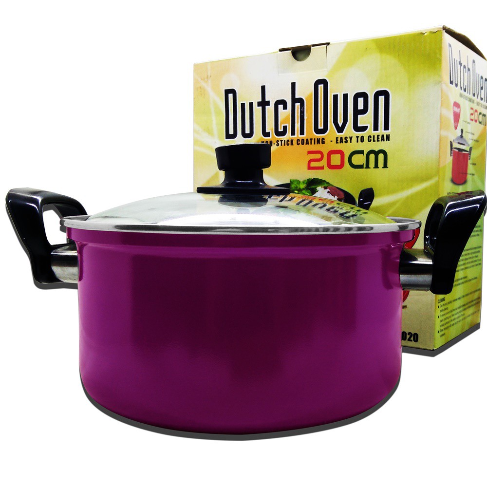 Maspion Panci Dutch Oven anti Lengket 20 cm Serbaguna