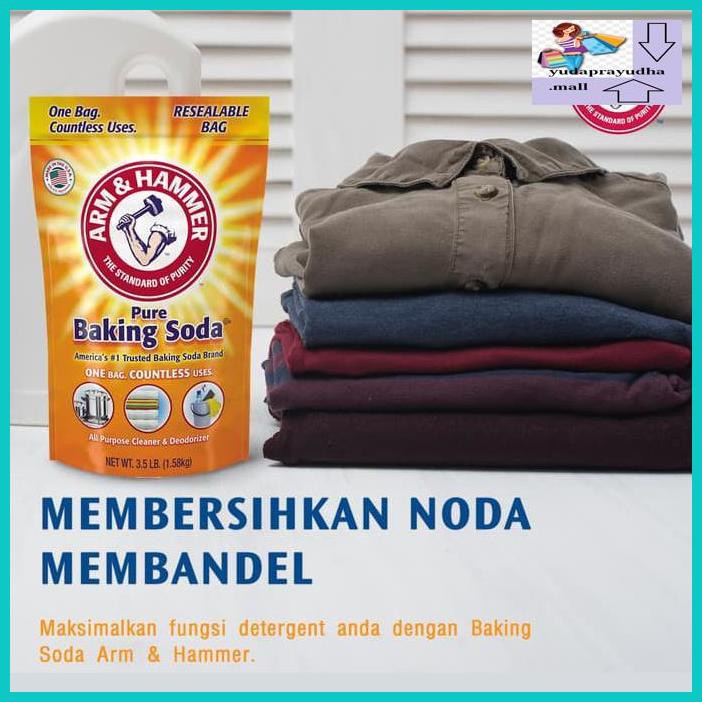 

54Etr7U- Baking Soda Asli Merk Arm & Hammer Untuk Laundry 2,267 Kg 9Uhhjt7-