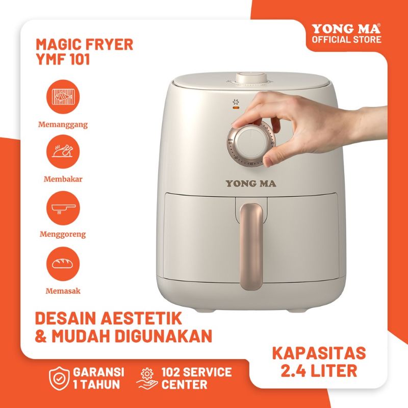 Yong Ma Magic Air Fryer YMF 101 2,4 L