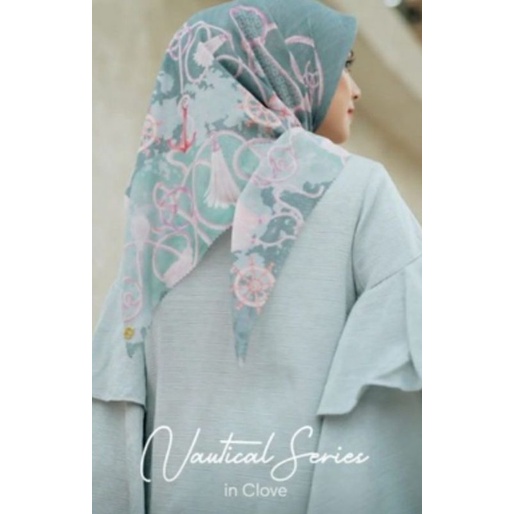 Preloved Buttonscarves Nautical Clove